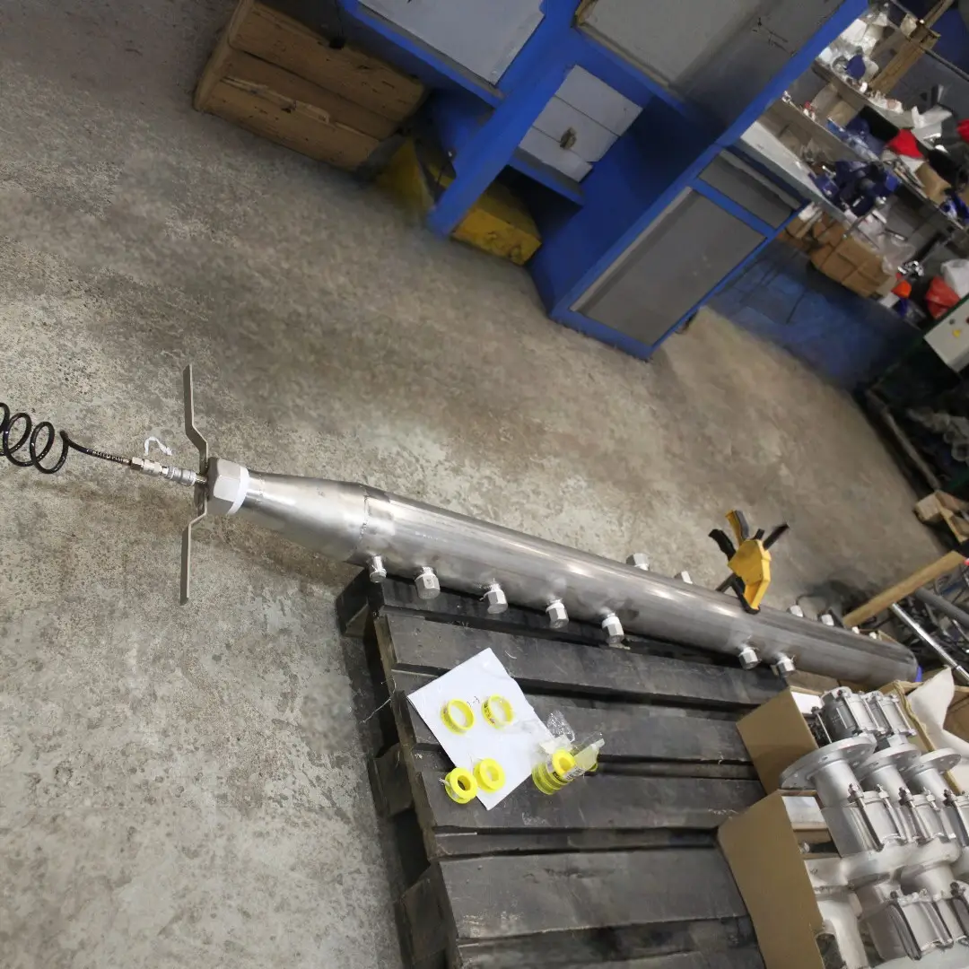 Слайд Спецзаказ: изготовлены коллекторы из нержавеющей стали 2