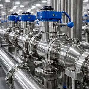 Пищевая арматура: выбор под CIP/мойку, вязкие среды и требования гигиены