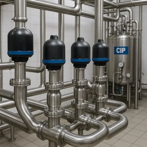 Пищевая арматура для CIP-мойки: как режимы влияют на выбор