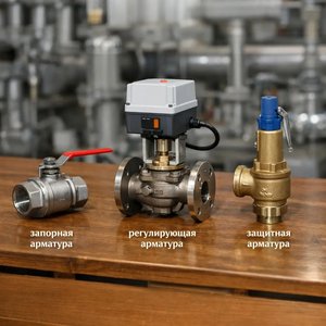 Трубопроводная арматура: чем отличаются запорная, регулирующая, защитная