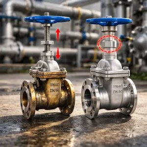 Задвижка с выдвижным шпинделем и задвижка с невыдвижным шпинделем: плюсы и минусы на объекте