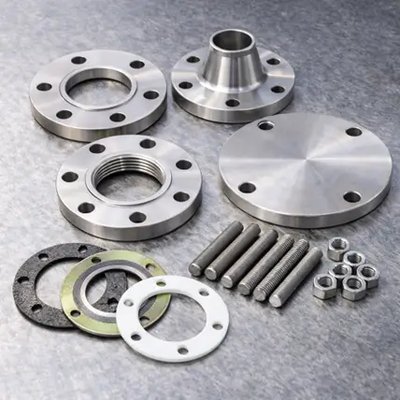 <p>Фланцы и соединения в трубопроводной системе ре...