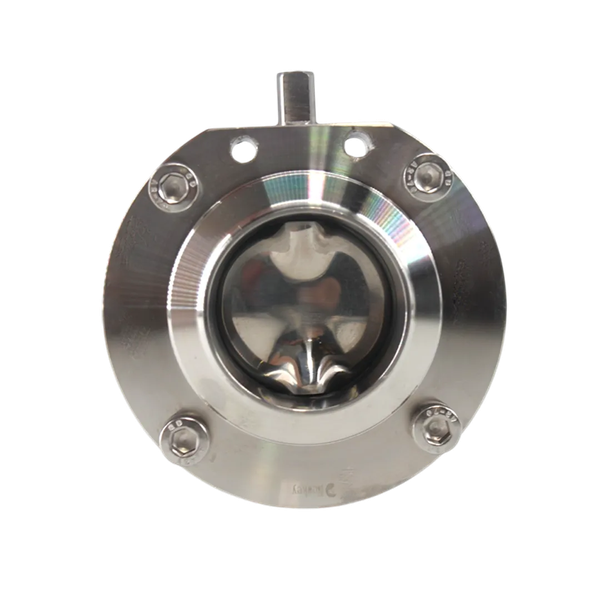 Затвор дисковый приварной нержавеющий, EPDM, AISI304 DN80 (3"), (CF8), PN8