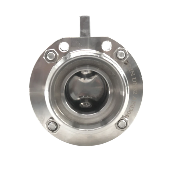 Затвор дисковый резьбовой нержавеющий, EPDM, AISI304 DN40 (1_1/2"), (CF8), PN8