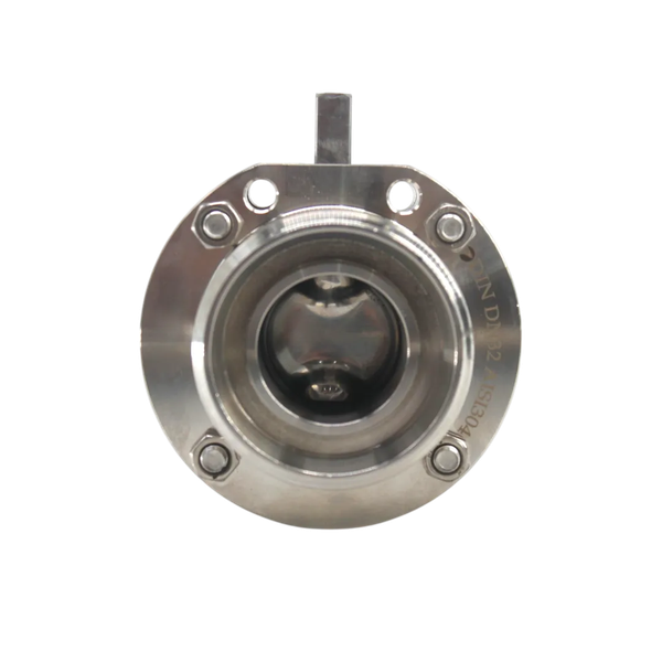 Затвор дисковый резьбовой/сварной нержавеющий, EPDM, AISI304 DN80 (3"), (CF8), PN8