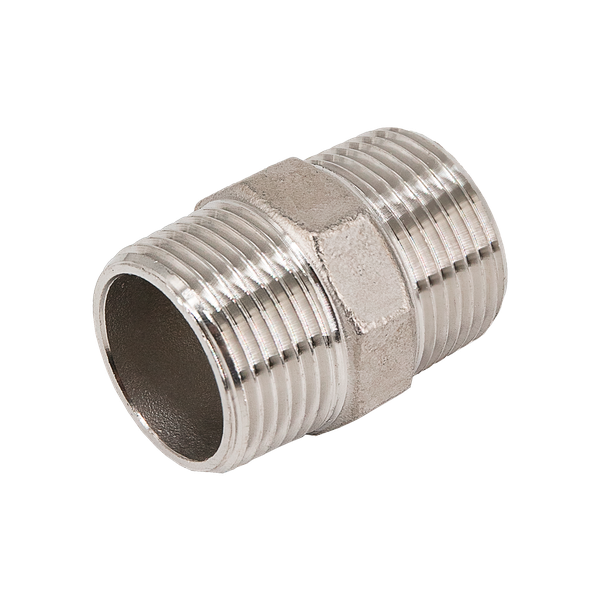 Ниппель резьбовой нержавеющий, AISI304 DN 100 (4"), (CF8), PN16