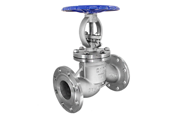 Вентиль запорный фланцевый нержавеющий, AISI304 DN 125 (5"), (CF8), PN16