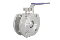 Кран шаровый межфланцевый нержавеющий (1PC), AISI316 DN 100 (4"), (CF8M), PN16