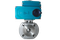 Кран шаровый межфланцевый, AISI304 DN 100 (4"), с электроприводом AC 220V (С-10)