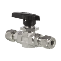 Кран шаровый обжимной серия 102, ( об.вр.8мм x об.вр.8мм ), PTFE, 103PN