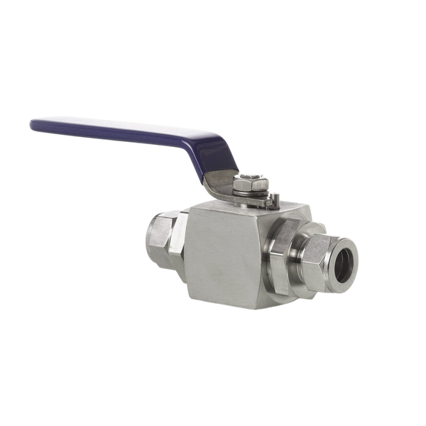 Кран шаровый обжимной серия 105, ( об.вр.8мм x об.вр.8мм ), PTFE, 414PN