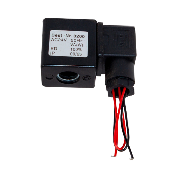 Катушка для э.м. клапана нержавеющего непрямого действия, норм. откр.,DN10 - DN50 (3/8" - 2"), AC24