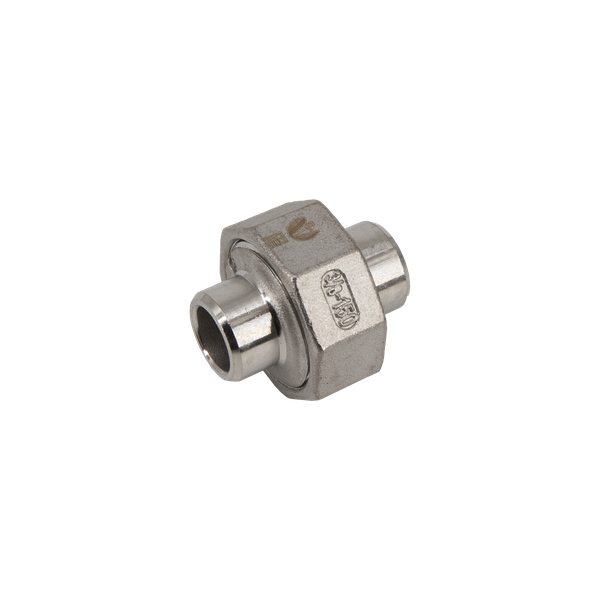 Американка c/c нержавеющая, AISI304 DN 8 (1/4"), (CF8), PTFE, PN16