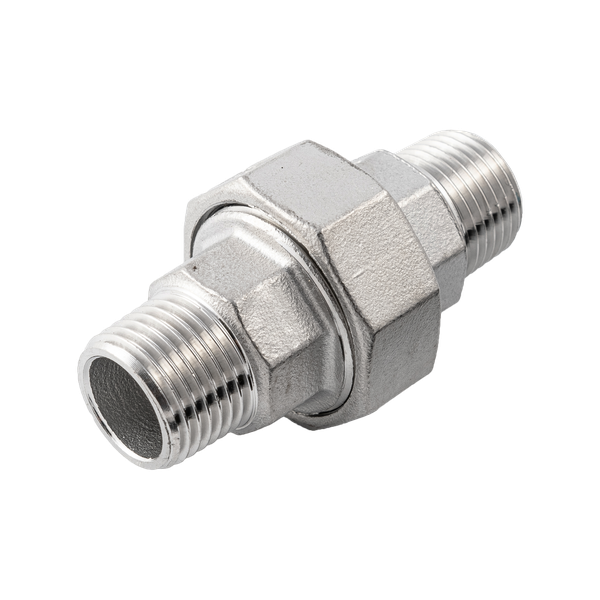 Американка нр/нр нержавеющая, AISI316 DN15 (1/2"), (CF8M), PTFE, PN16