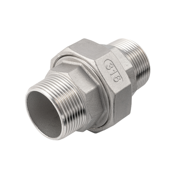 Американка нр/нр нержавеющая, AISI316 DN32 (1_1/4"), (CF8M), PTFE, PN16