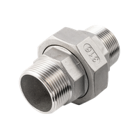 Американка нр/нр нержавеющая, AISI316 DN40 (1_1/2"), (CF8M), PTFE, PN16