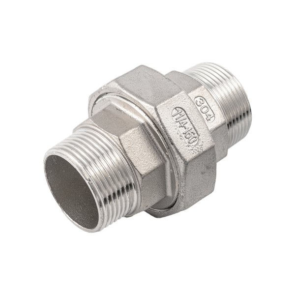 Американка нр/нр нержавеющая, AISI304 DN32 (1_1/4"), (CF8), PTFE, PN16