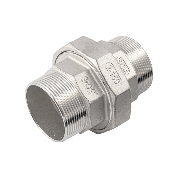 Американка нр/нр нержавеющая, AISI304 DN50 (2"), (CF8), PTFE, PN16