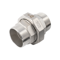 Американка нр/нр нержавеющая, AISI304 DN50 (2"), (CF8), PTFE, PN16