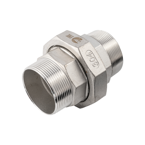 Американка нр/нр нержавеющая, AISI304 DN50 (2"), (CF8), PTFE, PN16