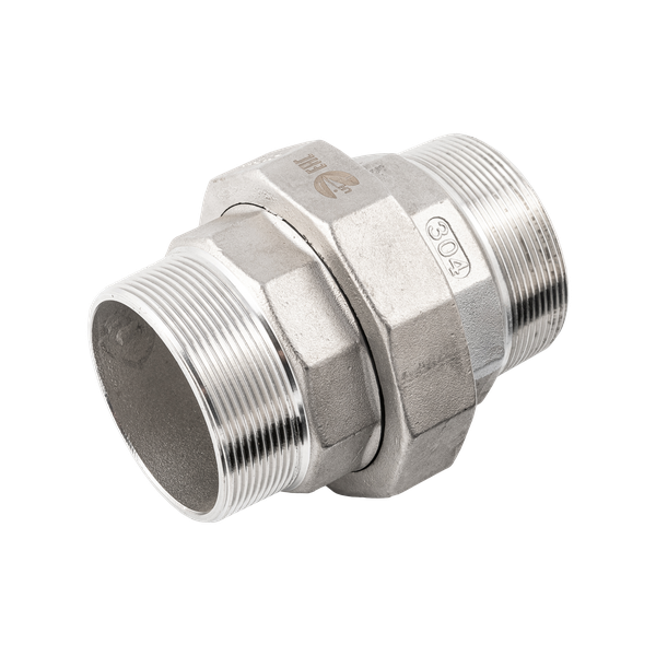 Американка нр/нр нержавеющая, AISI304 DN65 (2_1/2"), (CF8), PTFE, PN16