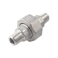 Американка нр/нр нержавеющая, AISI304 DN 8 (1/4"), (CF8), PTFE, PN16