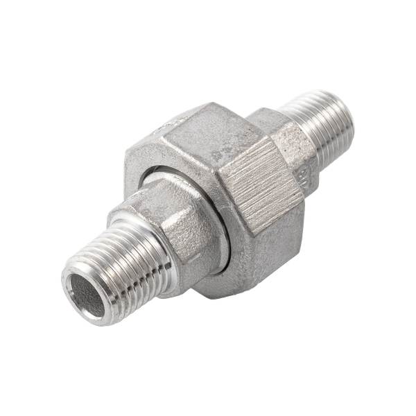 Американка нр/нр нержавеющая, AISI304 DN 8 (1/4"), (CF8), PTFE, PN16