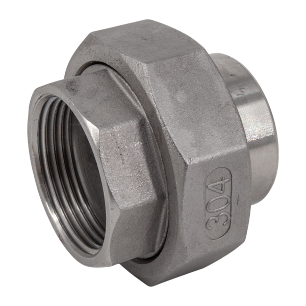 Американка нр/с нержавеющая, AISI304 DN32 (1_1/4"), (CF8), PTFE, PN16