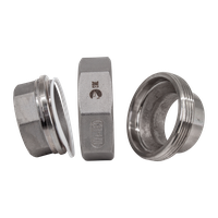 Американка нр/с нержавеющая, AISI304 DN32 (1_1/4"), (CF8), PTFE, PN16