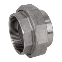 Американка с/вр нержавеющая, AISI304 DN80 (3"), (CF8), PTFE, PN16