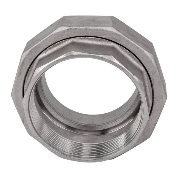 Американка с/вр нержавеющая, AISI304 DN80 (3"), (CF8), PTFE, PN16