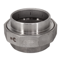 Американка с/вр нержавеющая, AISI304 DN80 (3"), (CF8), PTFE, PN16