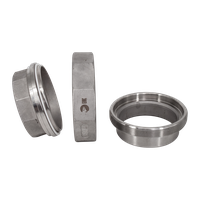 Американка с/вр нержавеющая, AISI304 DN80 (3"), (CF8), PTFE, PN16