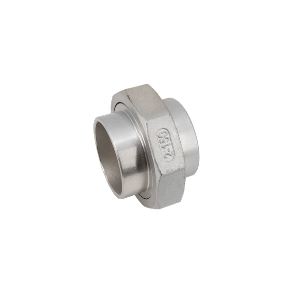 Американка c/c нержавеющая, AISI304 DN50 (2"), (CF8), PTFE, PN16