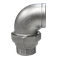 Американка угловая нр/вр нержавеющая, AISI304 DN50 (2"), (CF8), PTFE, PN16