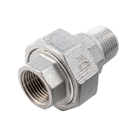 Американка нр/вр нержавеющая, AISI316 DN10 (3/8"), (CF8M), PTFE, PN16