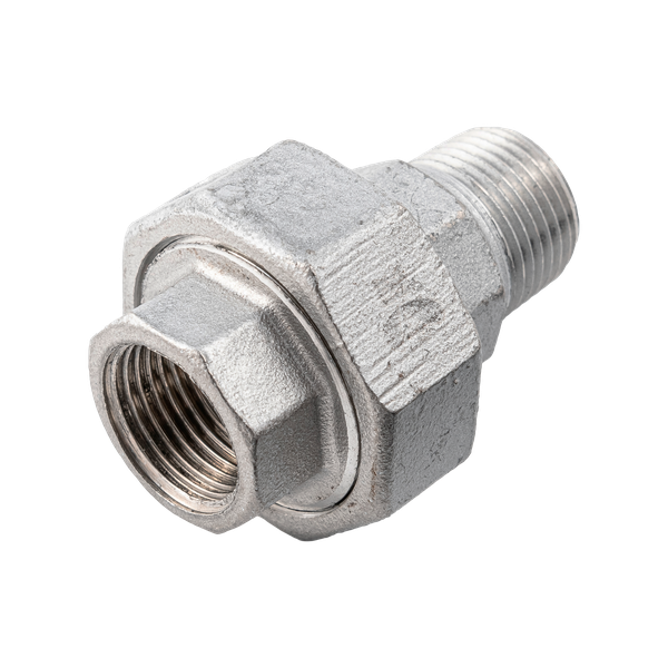 Американка нр/вр нержавеющая, AISI316 DN10 (3/8"), (CF8M), PTFE, PN16