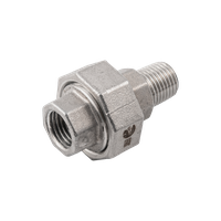 Американка нр/вр нержавеющая, AISI316 DN 8 (1/4"), (CF8М), PTFE, PN16