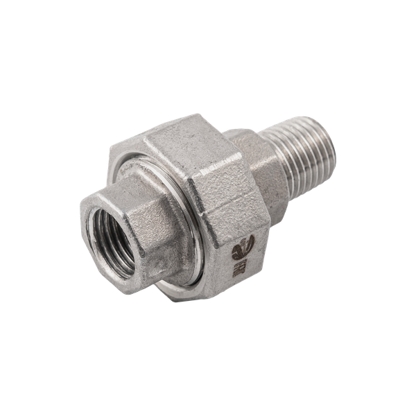 Американка нр/вр нержавеющая, AISI316 DN 8 (1/4"), (CF8М), PTFE, PN16