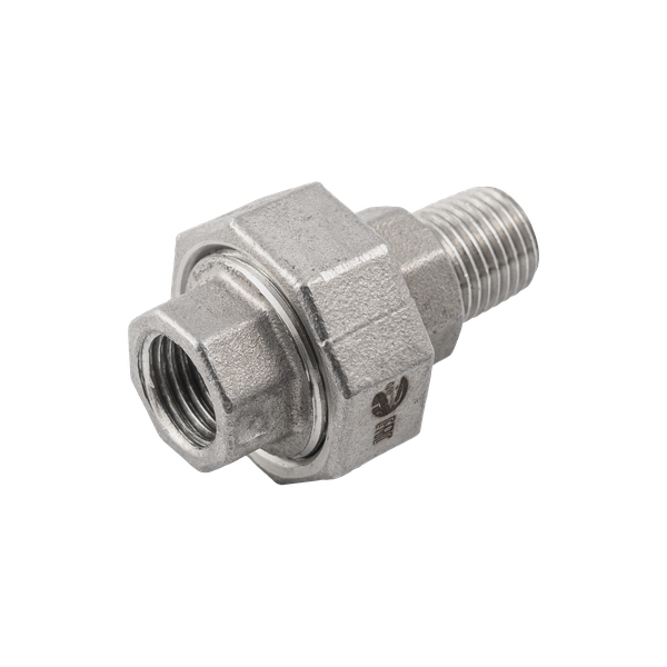 Американка нр/вр нержавеющая, AISI304 DN 8 (1/4"), (CF8), PTFE, PN16