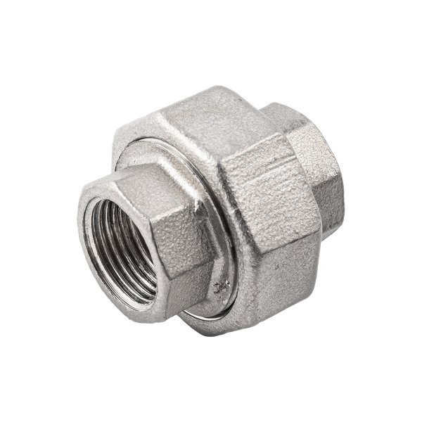 Американка вр/вр нержавеющая, AISI316 DN10 (3/8"), (CF8M), PTFE, PN16