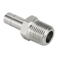 CAM адаптер с наружной резьбой ( об.нр.М 10мм x нр.BSPT 1/4" )