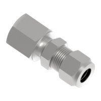 CBFC штуцер с креплением на панель ( об.вр.Д 1/4" x вр.NPT 1/4" )