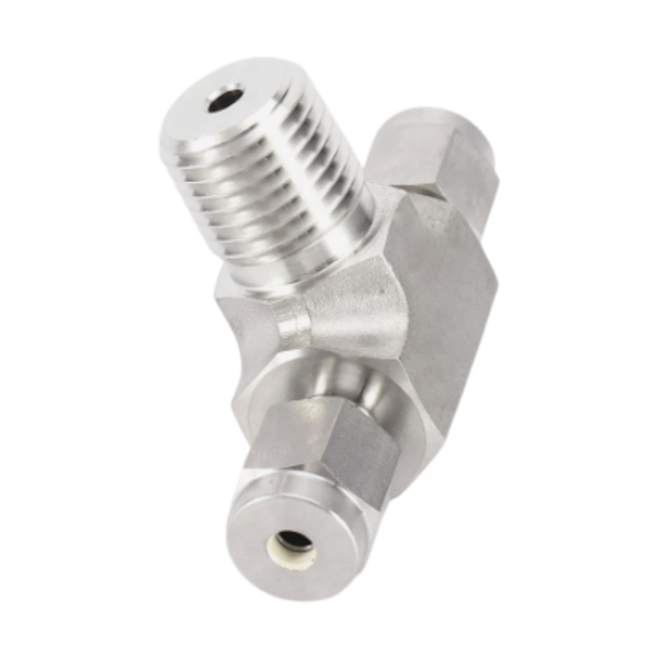 CBTM тройник с резьбой по ответвлению ( об.вр.Д 1/4" x нр.NPT 1/4" )