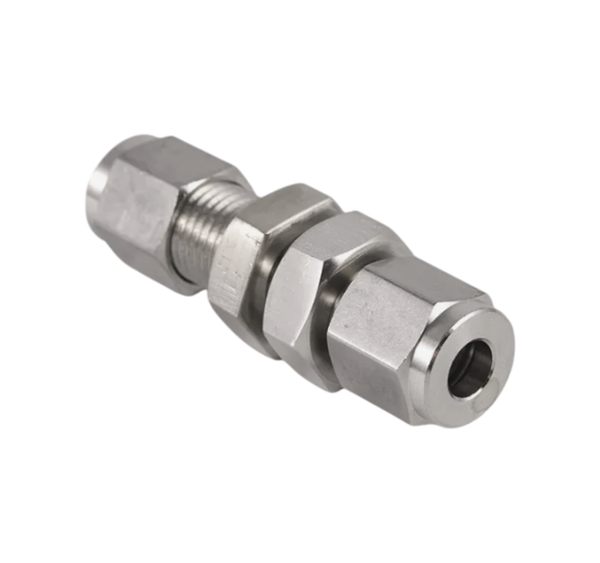 CBU обжимной соединитель с креплением на панель ( об.вр.М 8мм x об.вр.М 8мм )