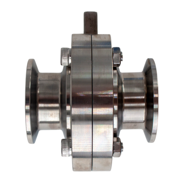 Затвор дисковый Clamp DIN нержавеющий, EPDM, AISI304 DN32 (1_1/4"), (CF8), PN8