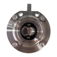 Затвор дисковый Clamp DIN нержавеющий, EPDM, AISI304 DN32 (1_1/4"), (CF8), PN8