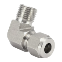 CLMA штуцер угловой ( об.вр.Д 3/16" x нр.NPT 1/4" )