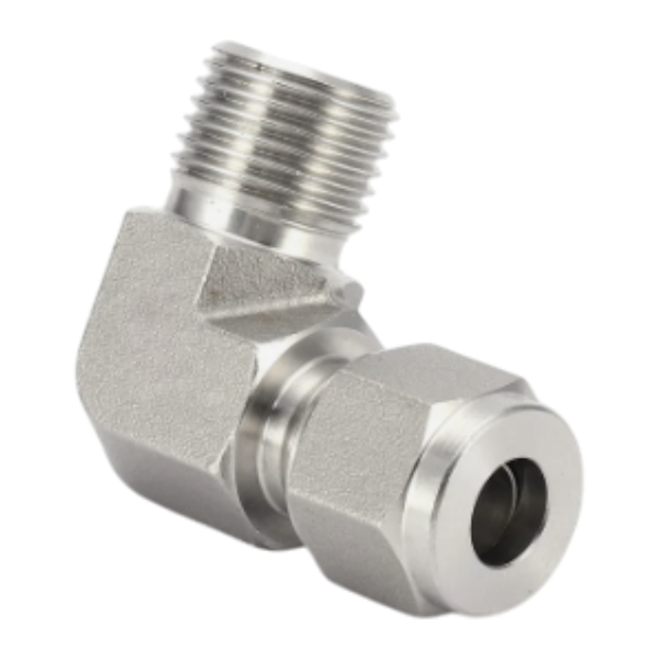 CLMA штуцер угловой ( об.вр.М 6мм x нр.BSPT 1/4" )