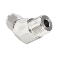 CLMB штуцер угловой 45° ( об.вр.Д 3/8" x нр.NPT 1/8" )